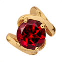 650-G11Garnet , Christina Garnet rings køb det billigst hos Guldsmykket.dk her